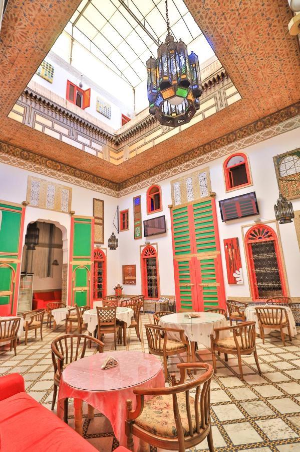 Riad Haj Palace & Spa Fez Exterior photo The interior of the restaurant