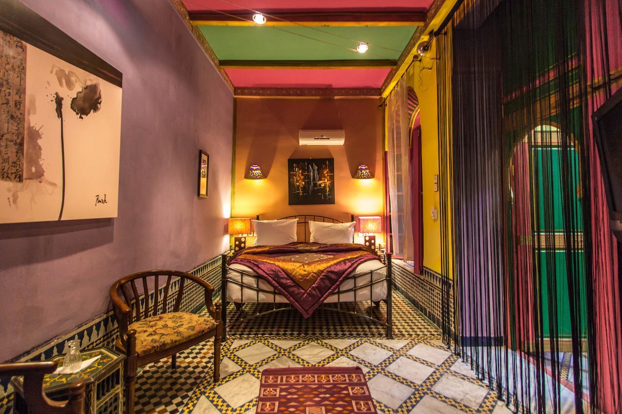 Riad Haj Palace & Spa Fez Exterior photo A bedroom at the hotel