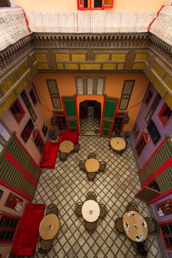 Riad Haj Palace & Spa Fez Exterior photo The courtyard of the Riad